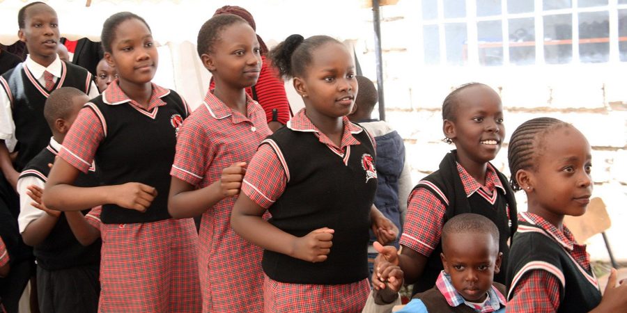 Kenya school students