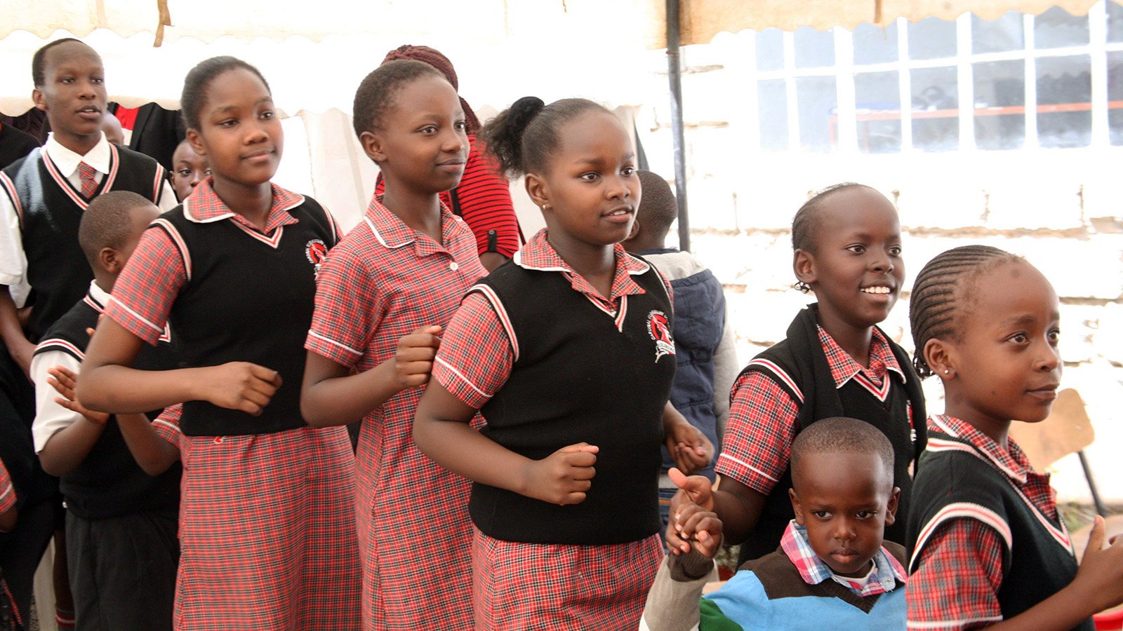 Kenya school students