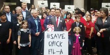Save Chick-fil-A Day in Texas. Chick-fil-A bill