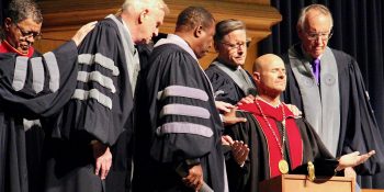 Moody Bible Institute installation of president.