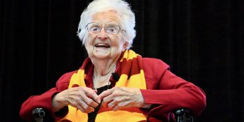 Loyola's Sister Jean celebrates her 100th birthday with scholarship, well wishes
