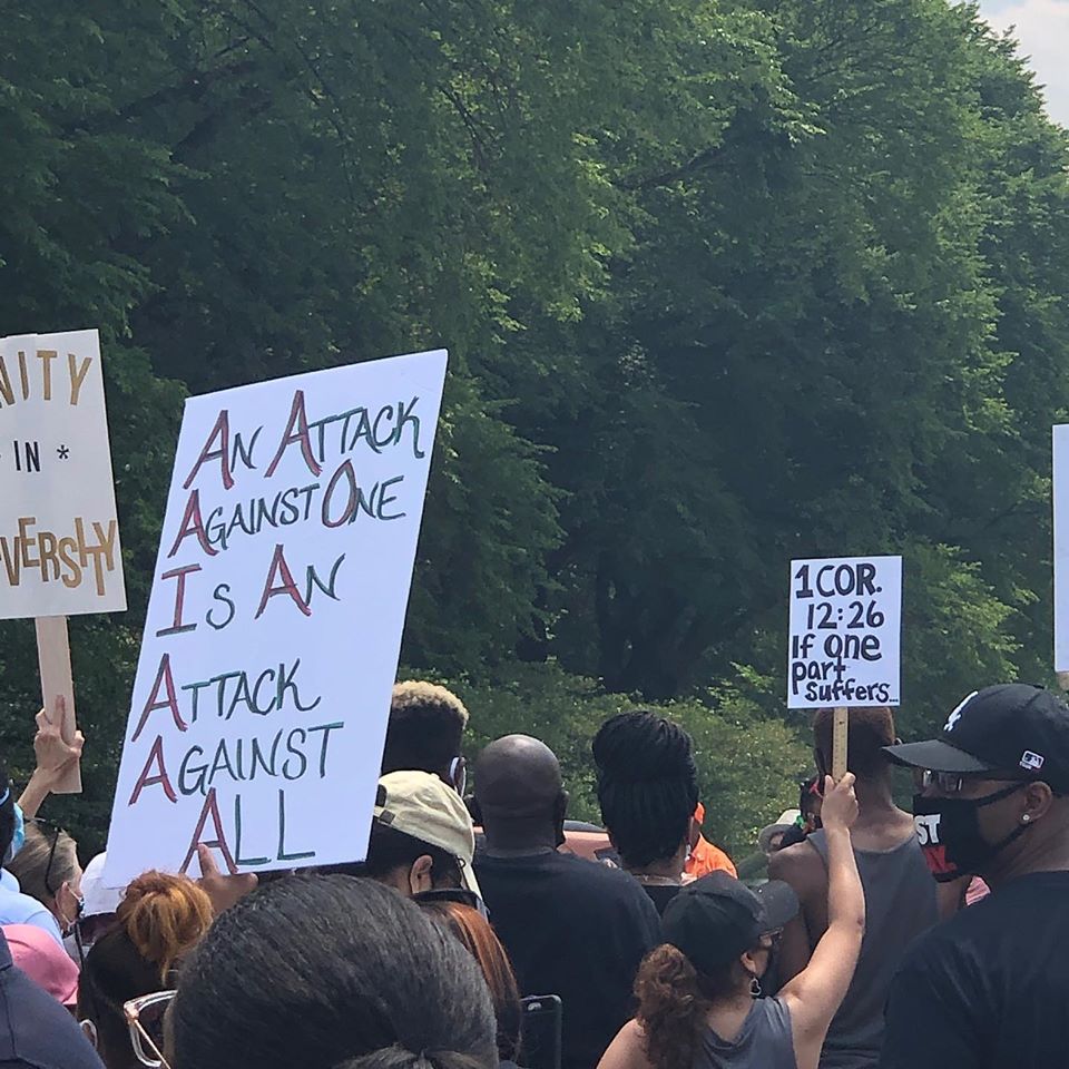 Juneteenth interfaith march