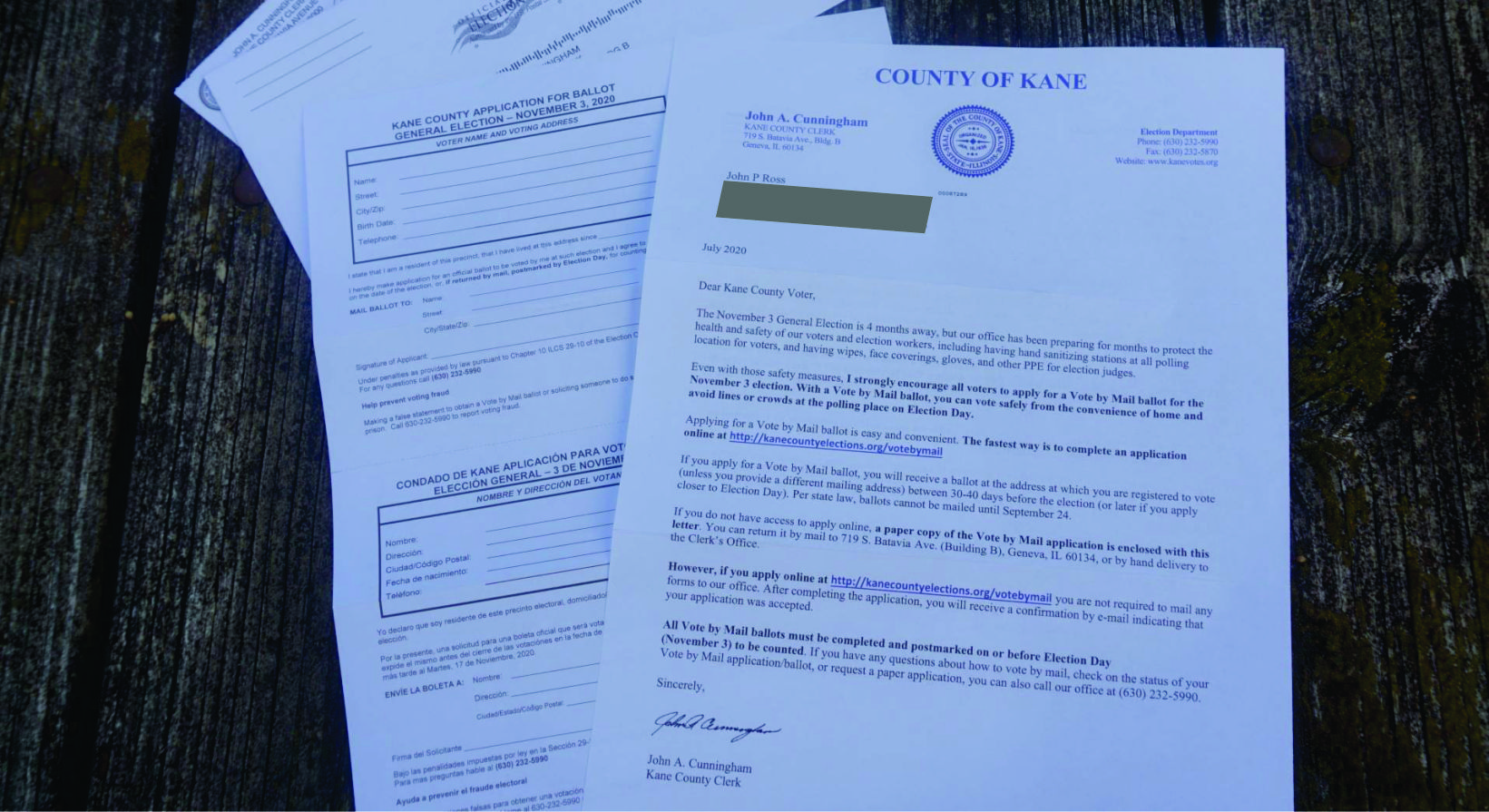 Kane County votebymail ballot applications available XPian News