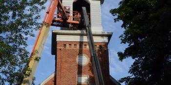 St. John UCC church bell removal