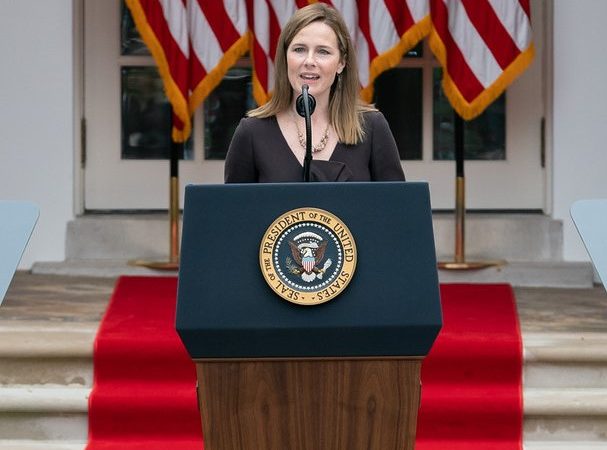Amy Coney Barret at the White House