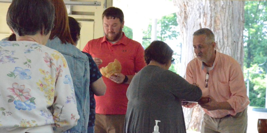 Final communion at Flowing Forth UMC